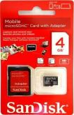 CARTÃO DE MEMÓRIA 4 GB